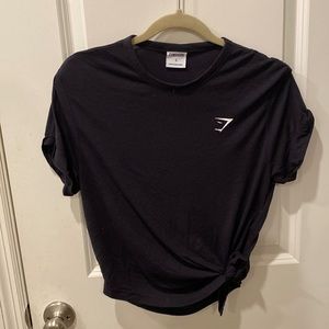 Gymshark side tie tshirt